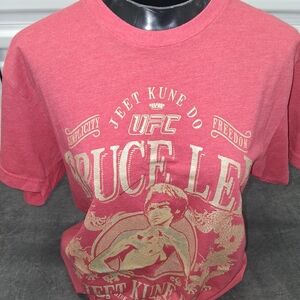 Bruce Lee UFC Graphic T-Shirt - Red